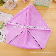durable 25*65cm,300gsm Hair Drying Towel with Buttons